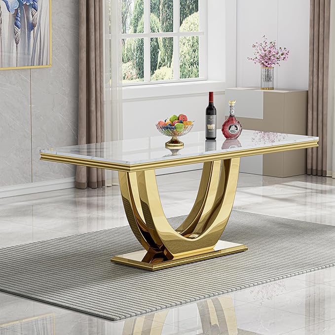 The Sterling Metal Dining Table