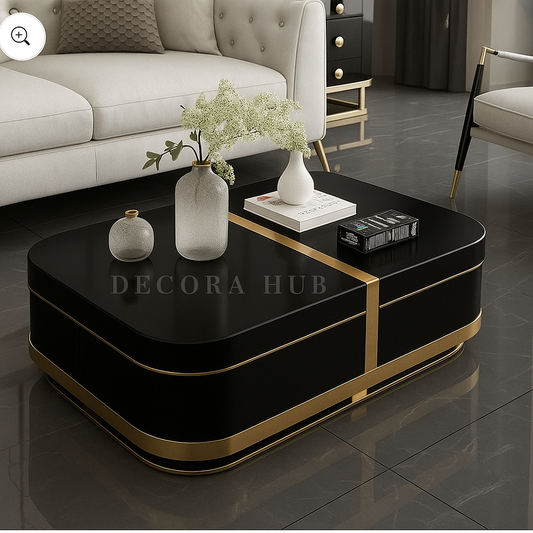 Nordic Black Coffee Table