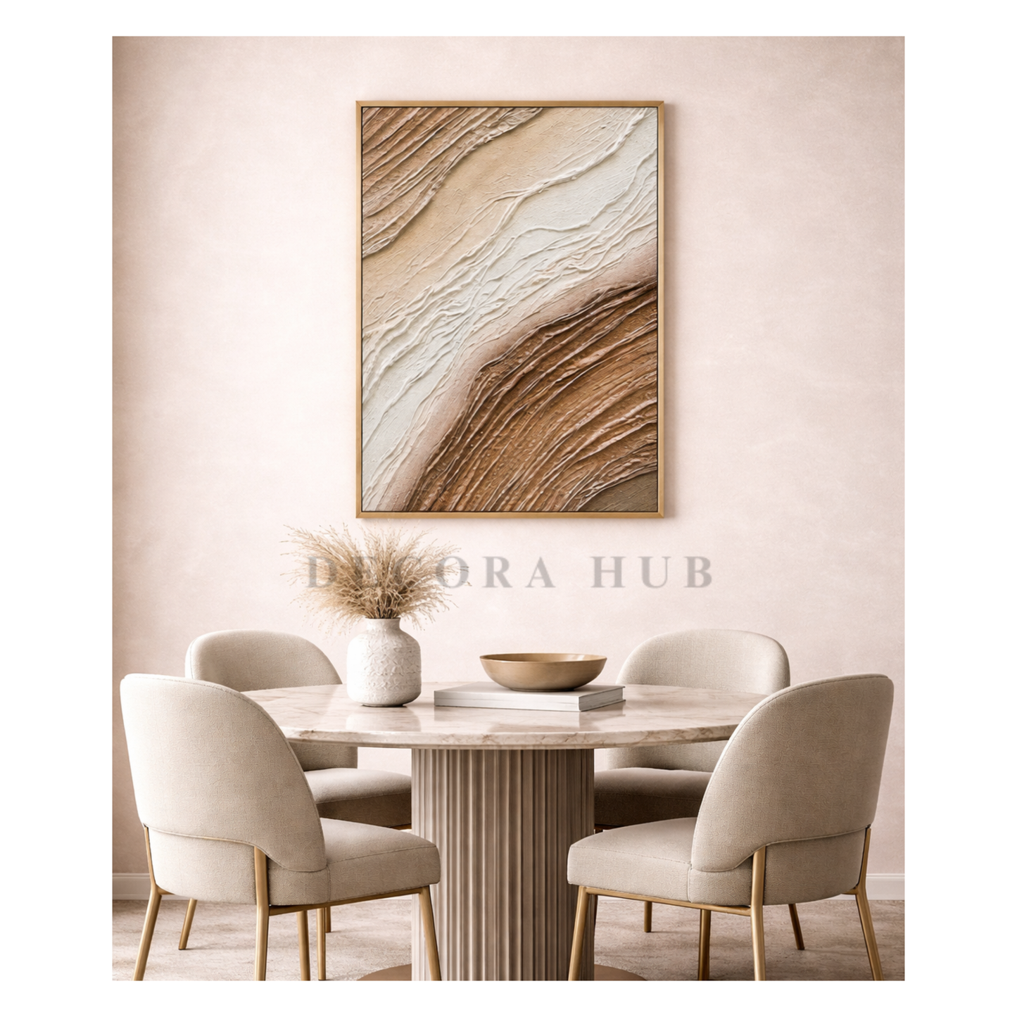 Canvas Textre Wall Art For Living Area