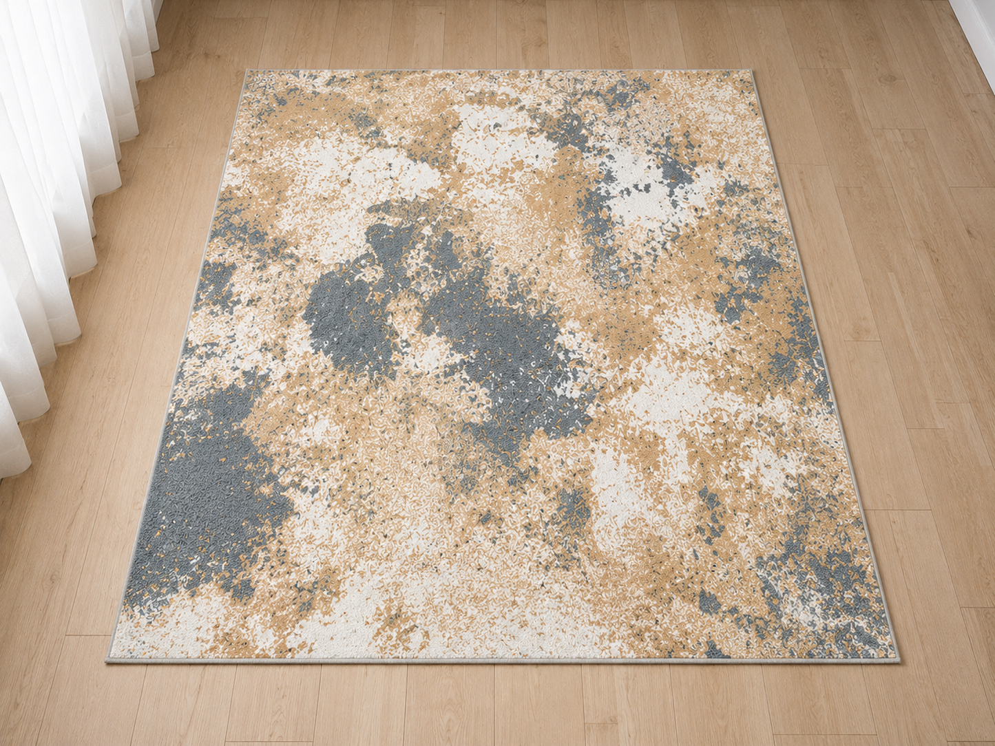 Coastal Sand Living Room Carpet