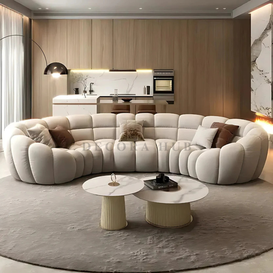 Comfy Curve Living Room Sofa