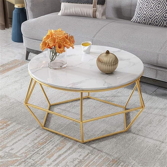 Composite Marble Top Centre Table