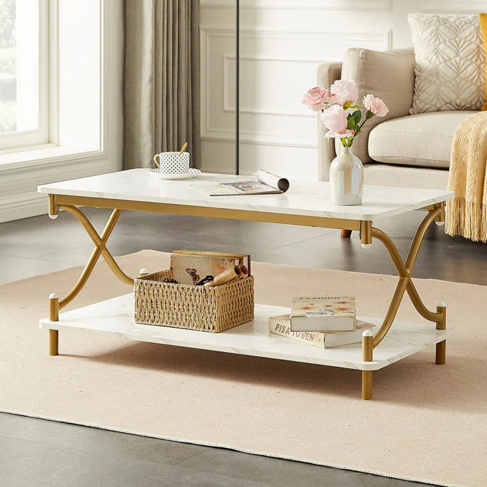 Coposite Marble Top Centre Table