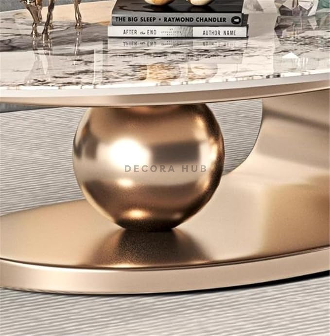 Copper Gold Luxurious Centre Table