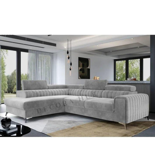Corner Sofa Bed In Gary Colour