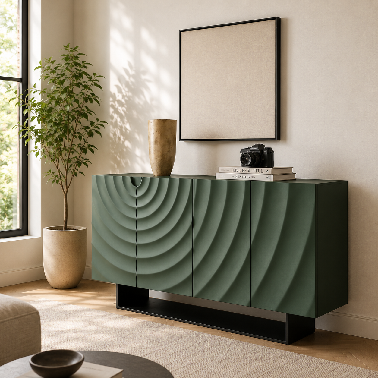 Crescent Wave Sideboard