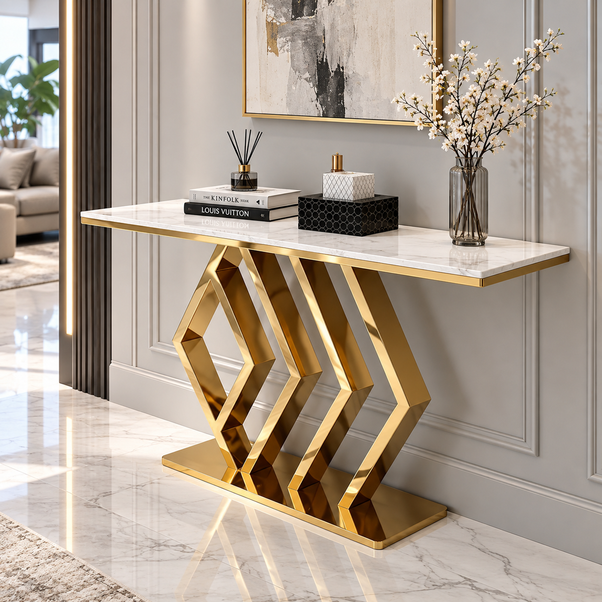 Crownline Console Table
