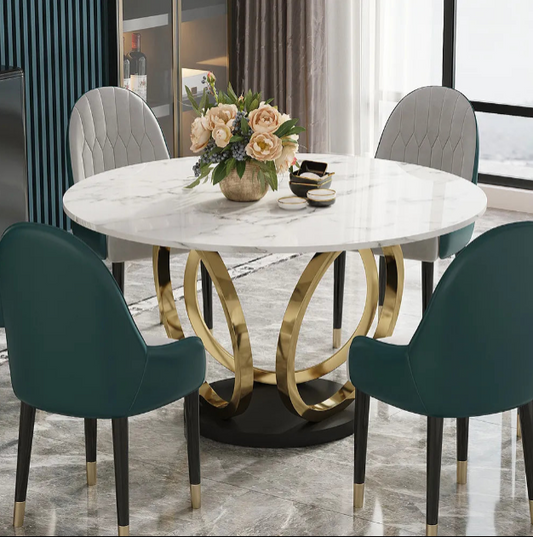 3 Circled Classy Base Dining table