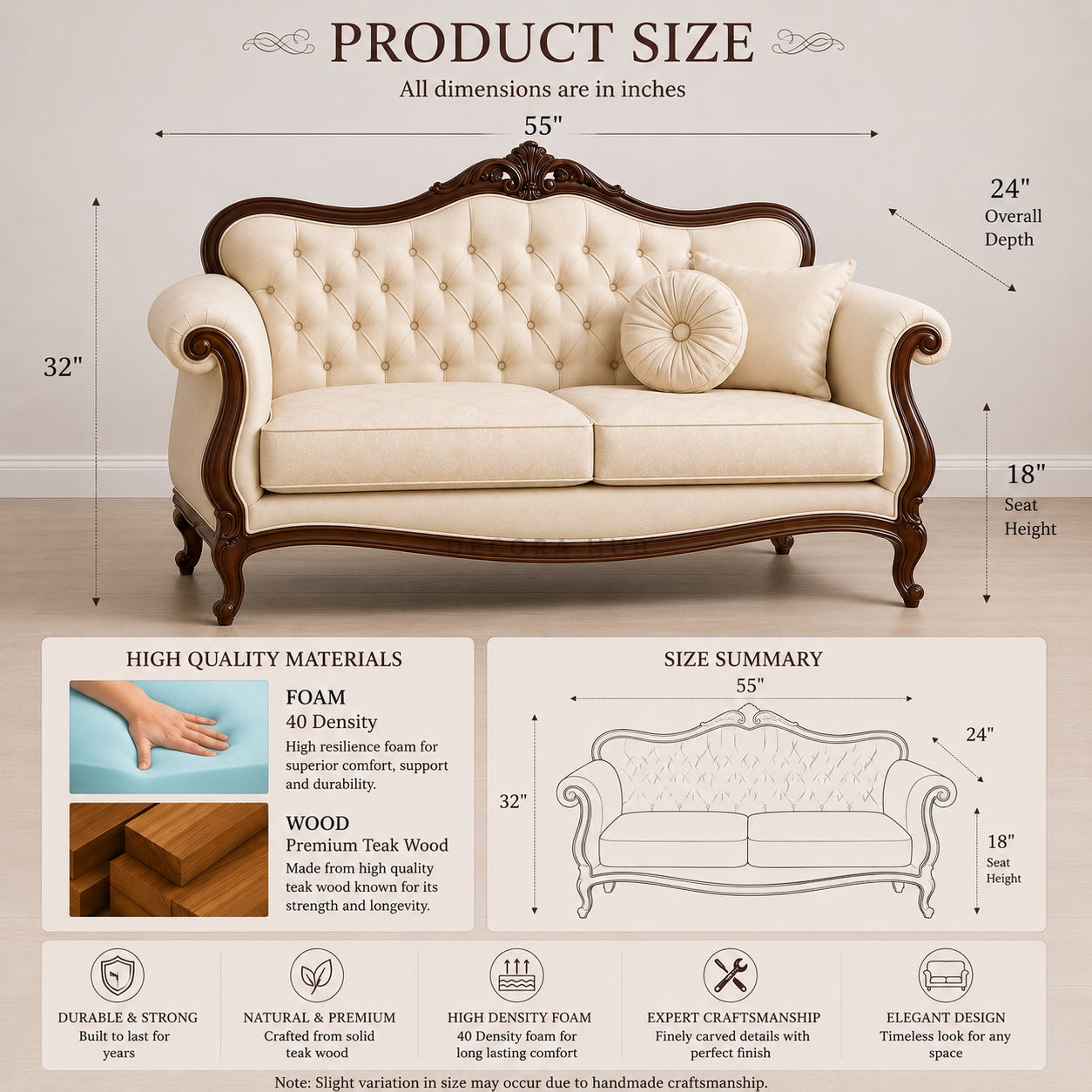 Imperial Sofa for Living Room