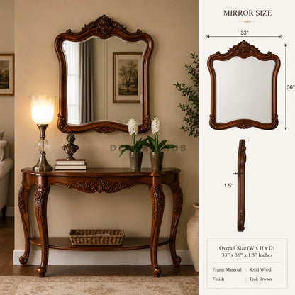 Royal Entryway Teak Console