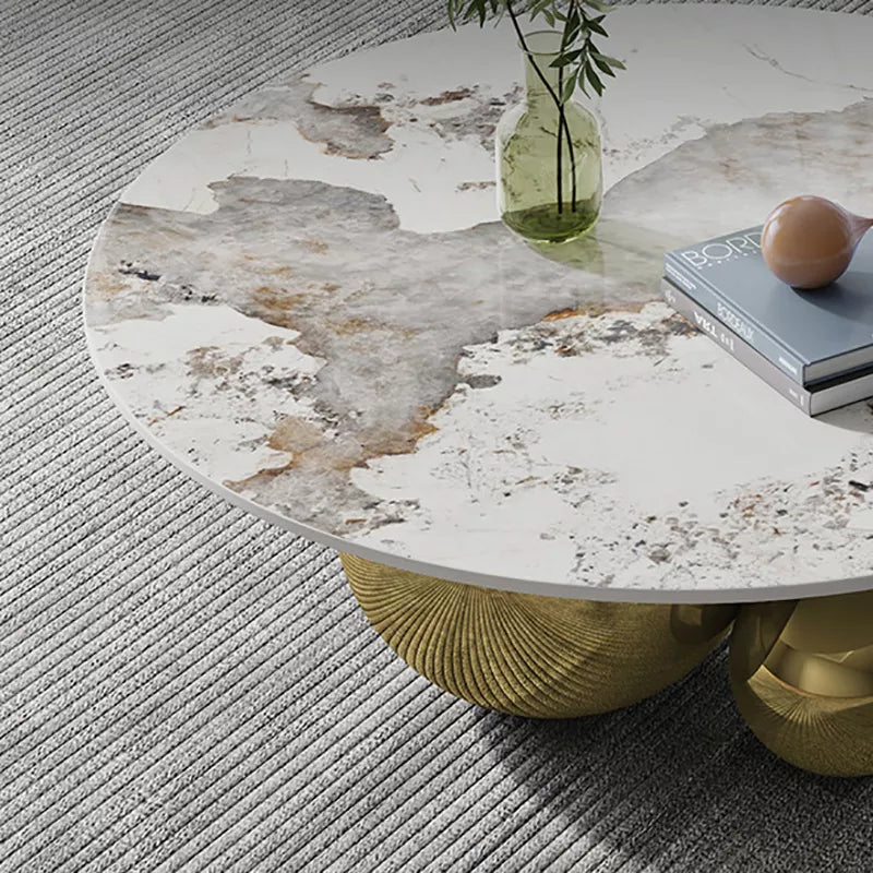 Decorahub Round Centre Table With Ball