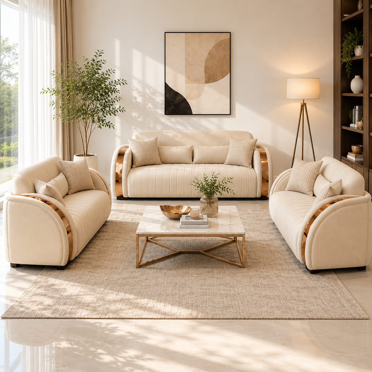 Elysian 7 seater sofa set