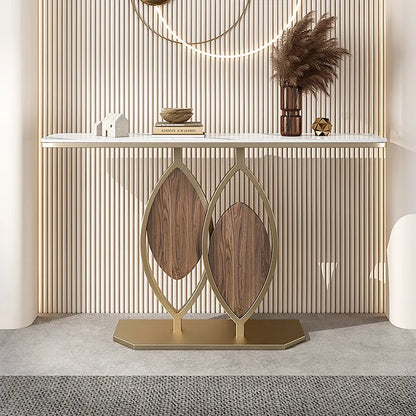 Entryway Modern Console Table with Marble Top - image 2