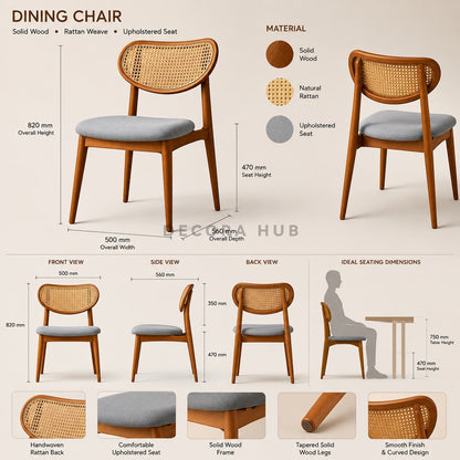 Riviera Cane Dining Chair
