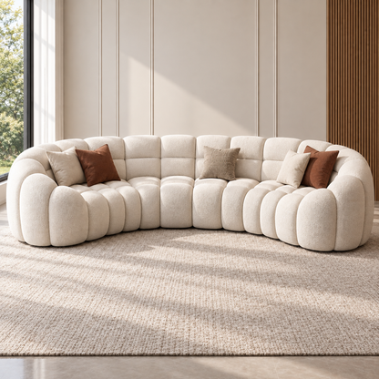 The Ivory Embrace Sofa