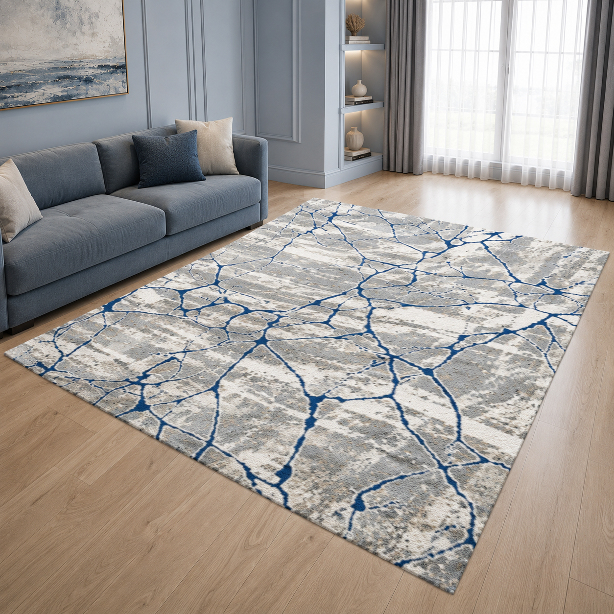 Glacier Line Premium Living Room Carpet