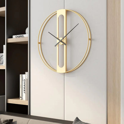 Luxurious Gold Wall Clock