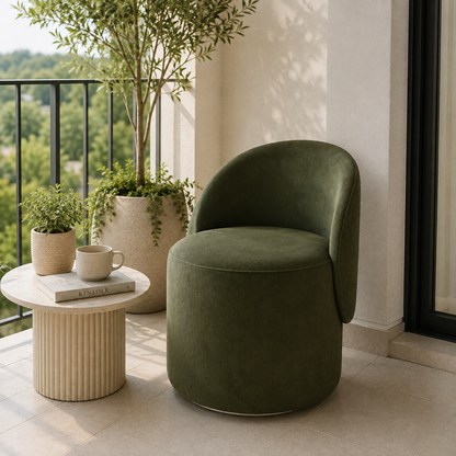 Sage Royale Ottoman