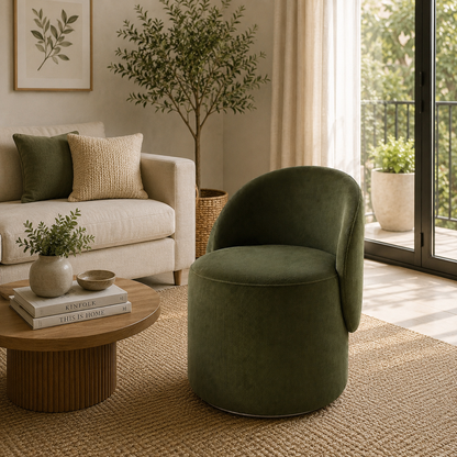 Sage Royale Ottoman