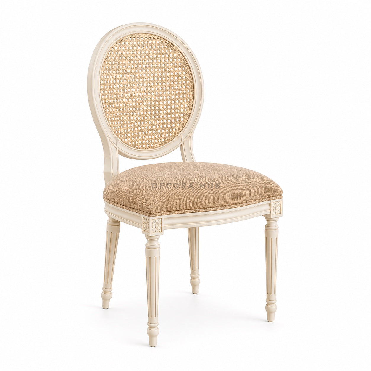 Beige wooden chair