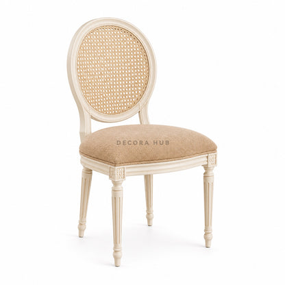 Beige wooden chair