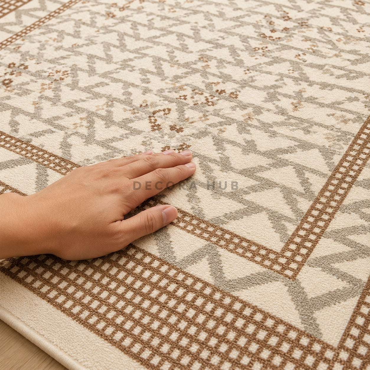Azura Turkish Frame Designer Carpet