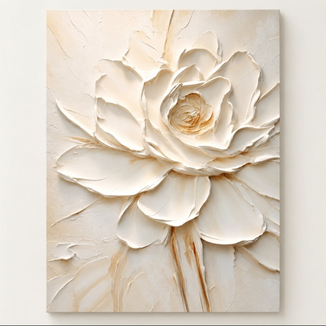 Luma Petal Textured Wall Art