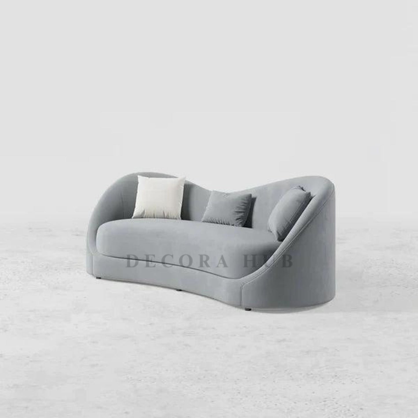 Luxurious Gray Sofa