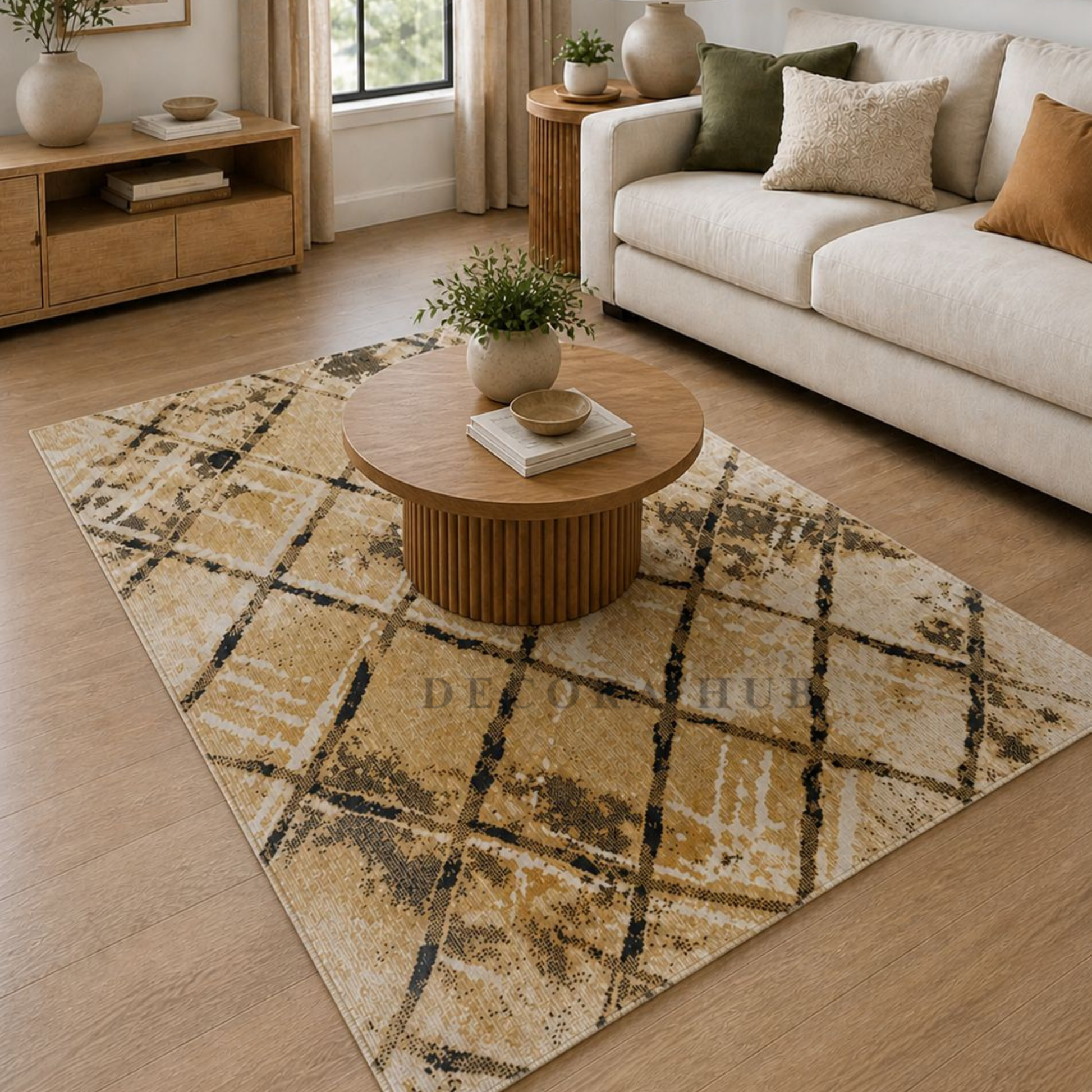 Luxurious Living Room Carpet