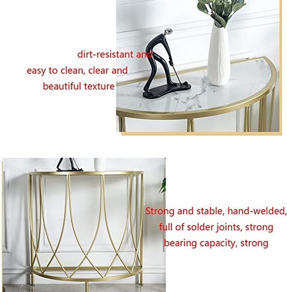 Metal Console Table For Narrow Space