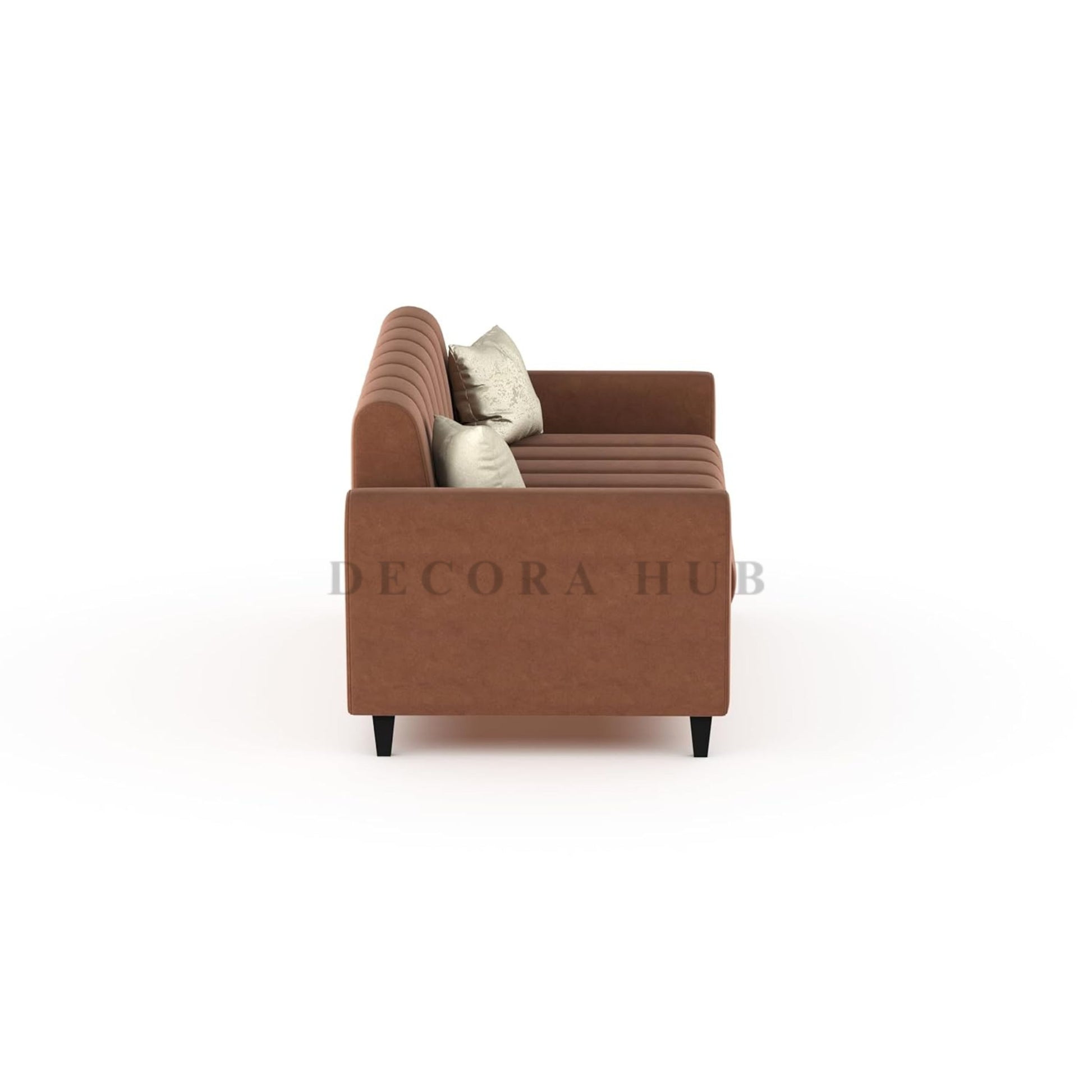 Minimalst Sofa in Brown Shade