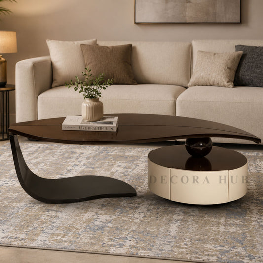 Niro Leaf Shaped Coffee Table