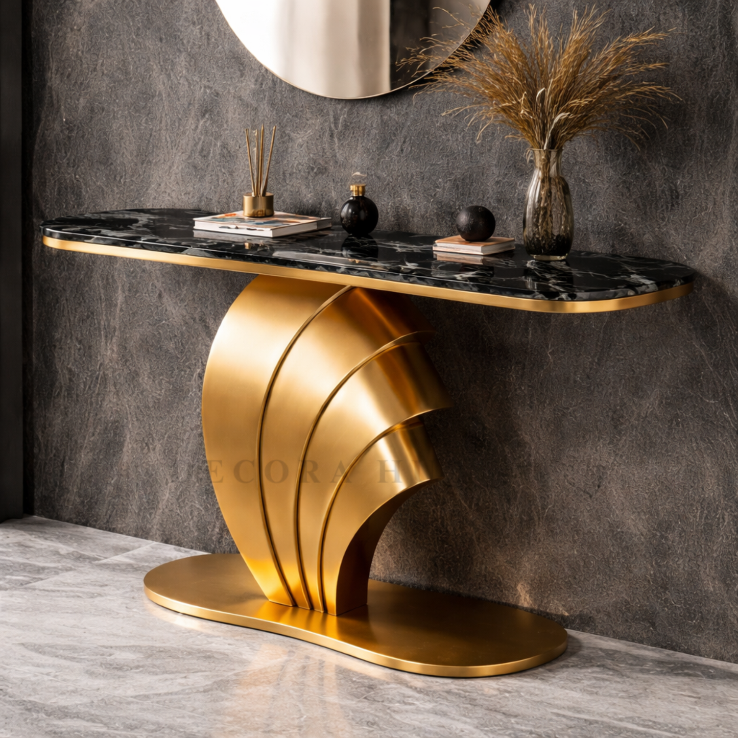 Nova Curve Designer Console Table