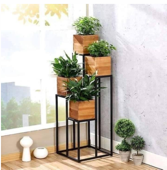 4 tier Corner Decor Planter