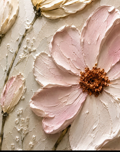 Velora Petal Textured Wall Art
