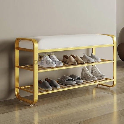 Premium Shoe Rack Bench with Soft Cushion