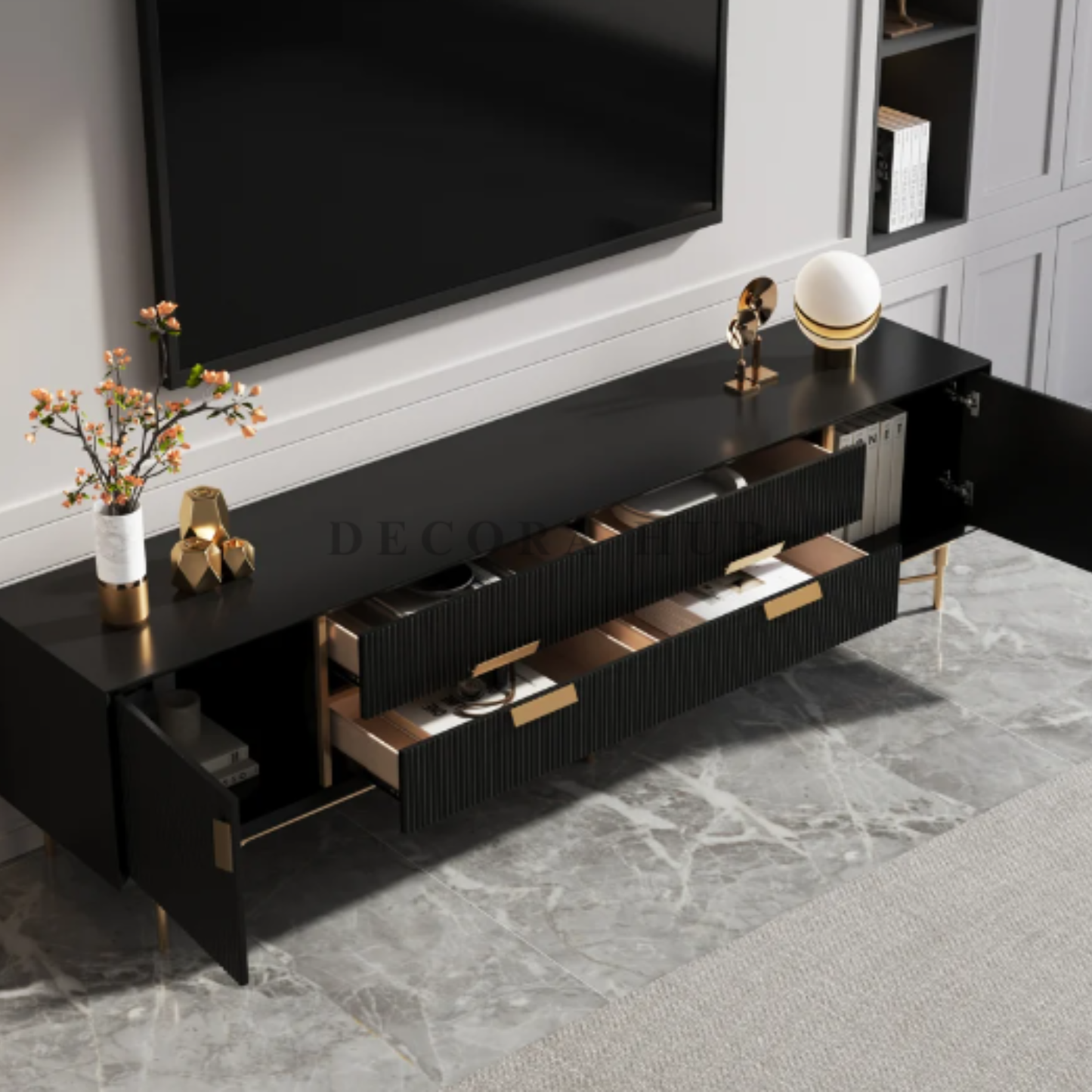 Premium Tv Unit with Drawer Storage