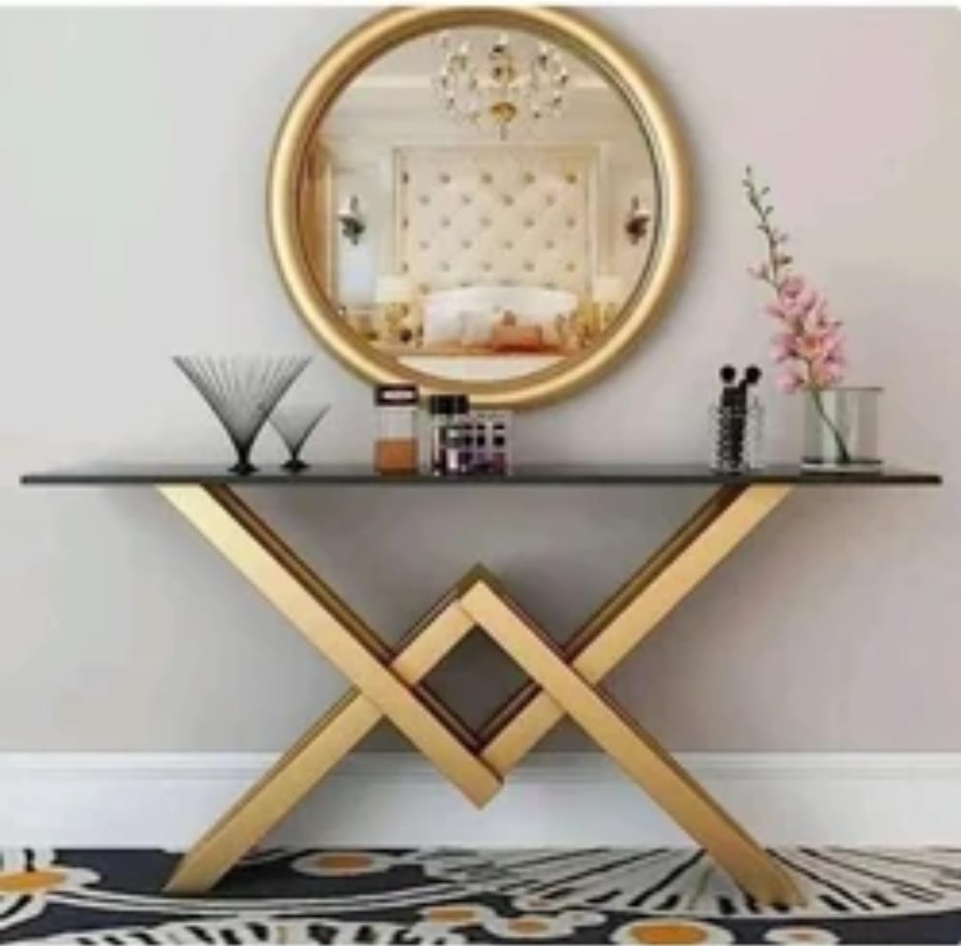Prime Wall Console Table With Marble On Top - image 2