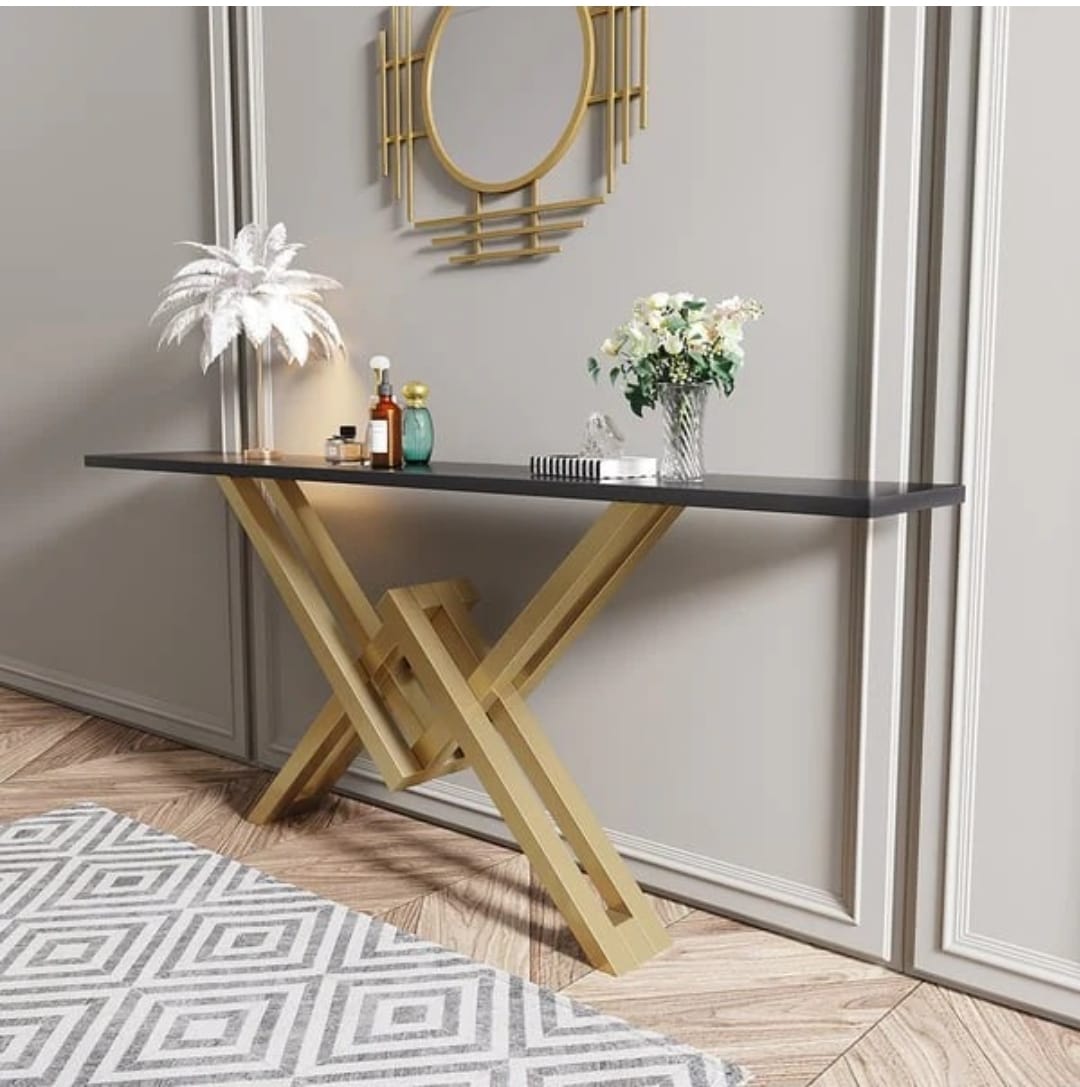Prime Wall Console Table With Marble On Top