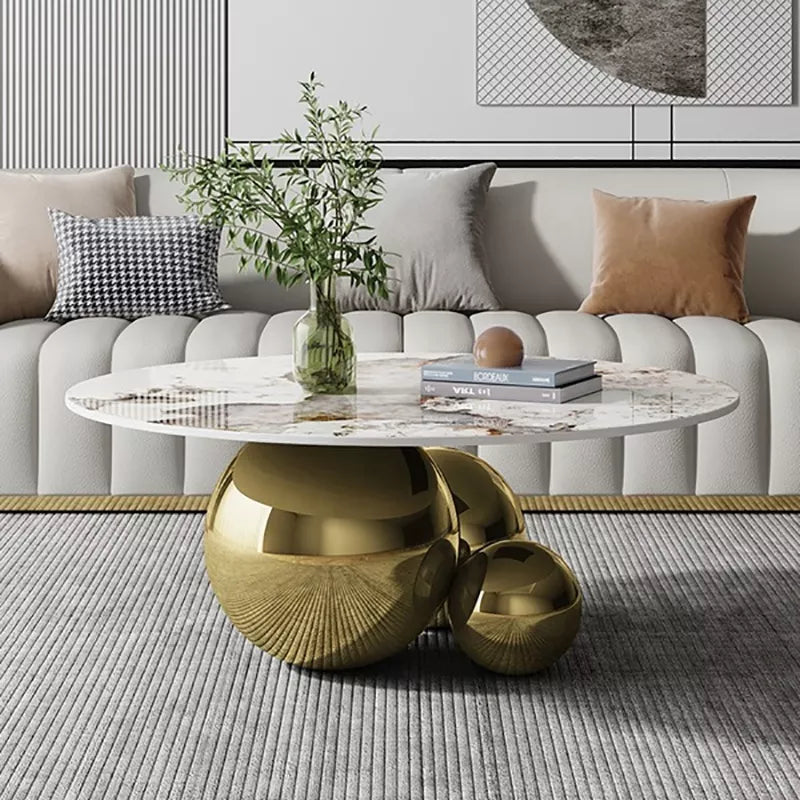 Round Centre Table With Ball