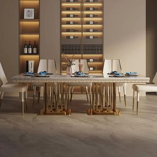 Rowan Luxurious Marble Dining Table