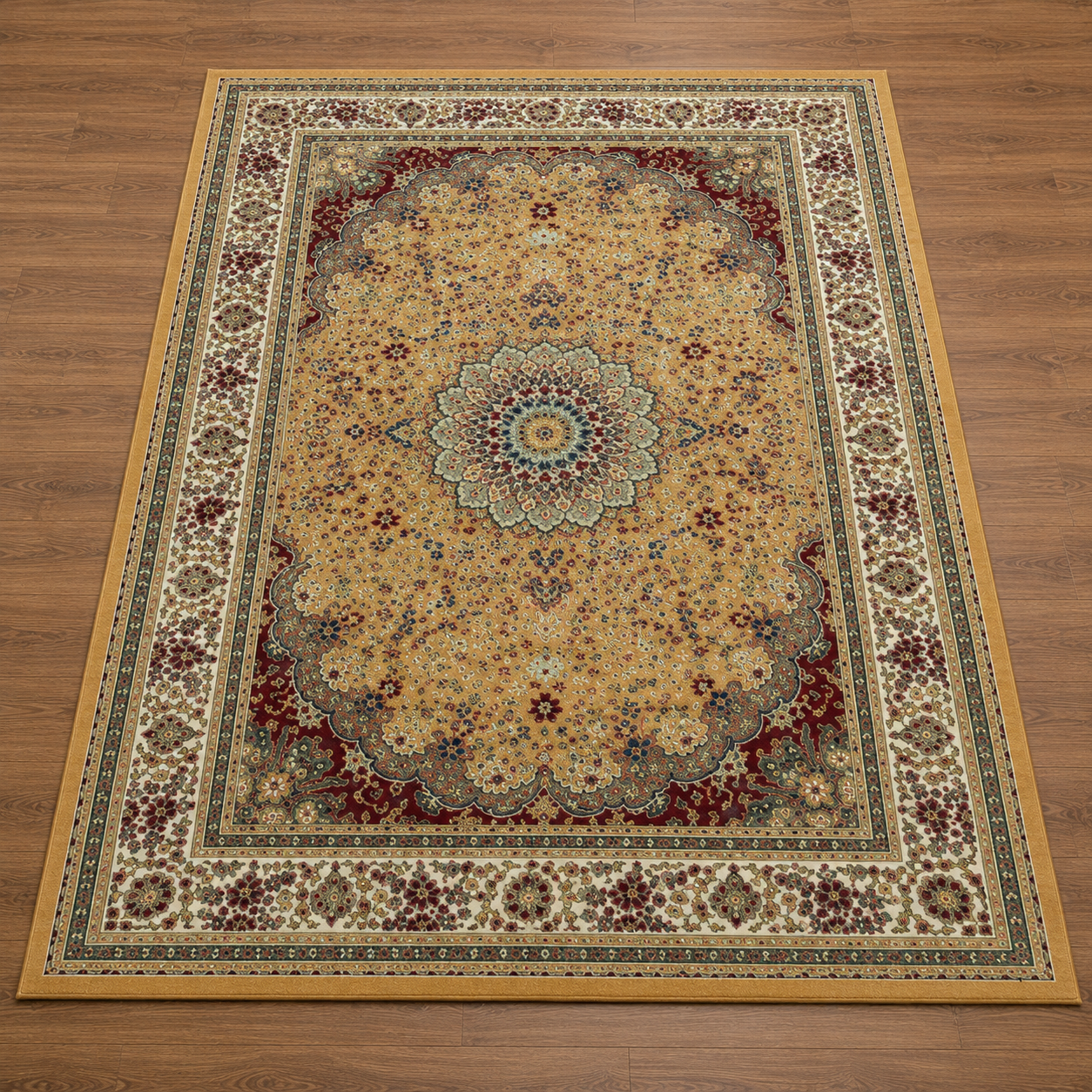 Persian Royale Mustard Carpet