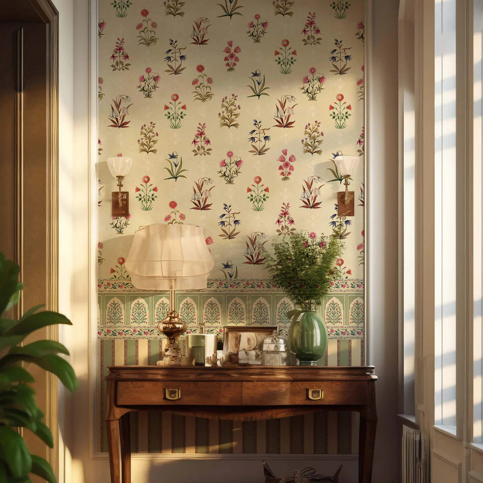 Vintage Floral Wallpaper