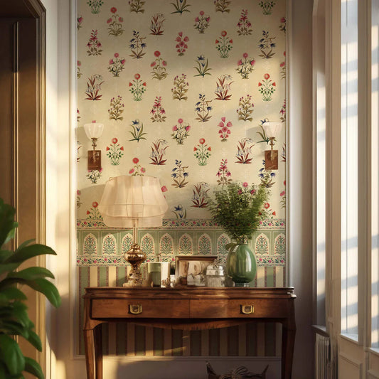 Vintage Floral Wallpaper