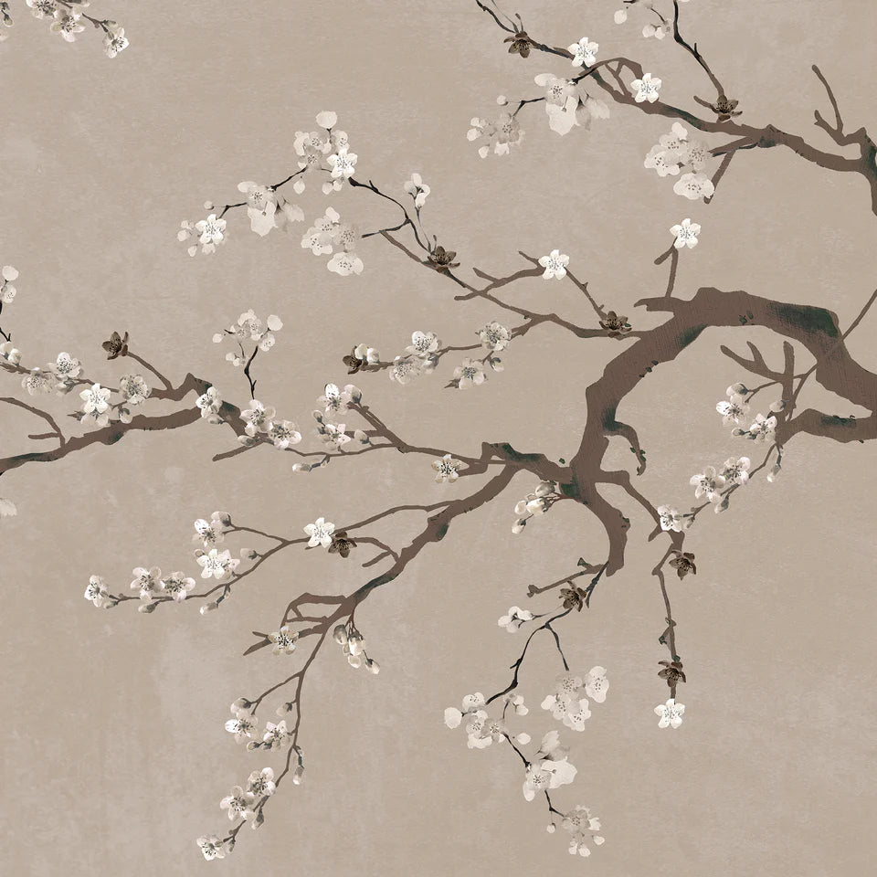 Rustic Cherry Blossom Wallpaper