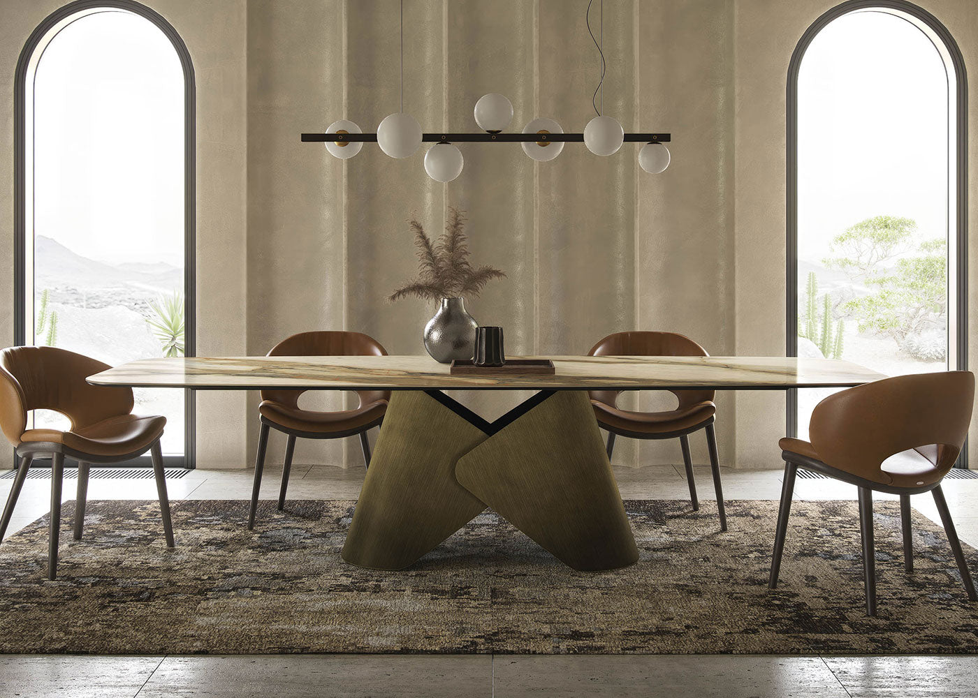 The RusticCharm Dining Set