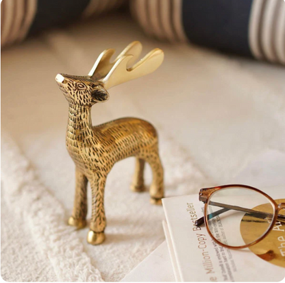 Metal Deer Candle Holder