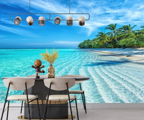Tropical Ocean 3D Wallpaper