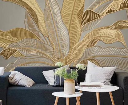 Banana Leaf 3D Wallpaper