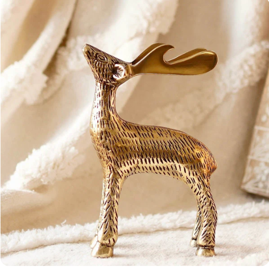 Metal Deer Candle Holder